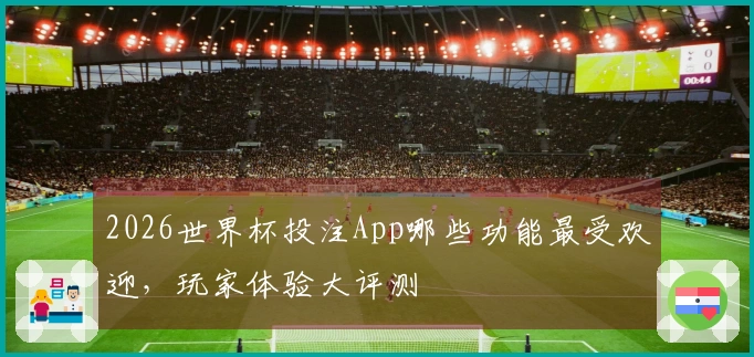 2026世界杯投注App哪些功能最受欢迎，玩家体验大评测